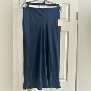 Brand New Navy A-line Skirt